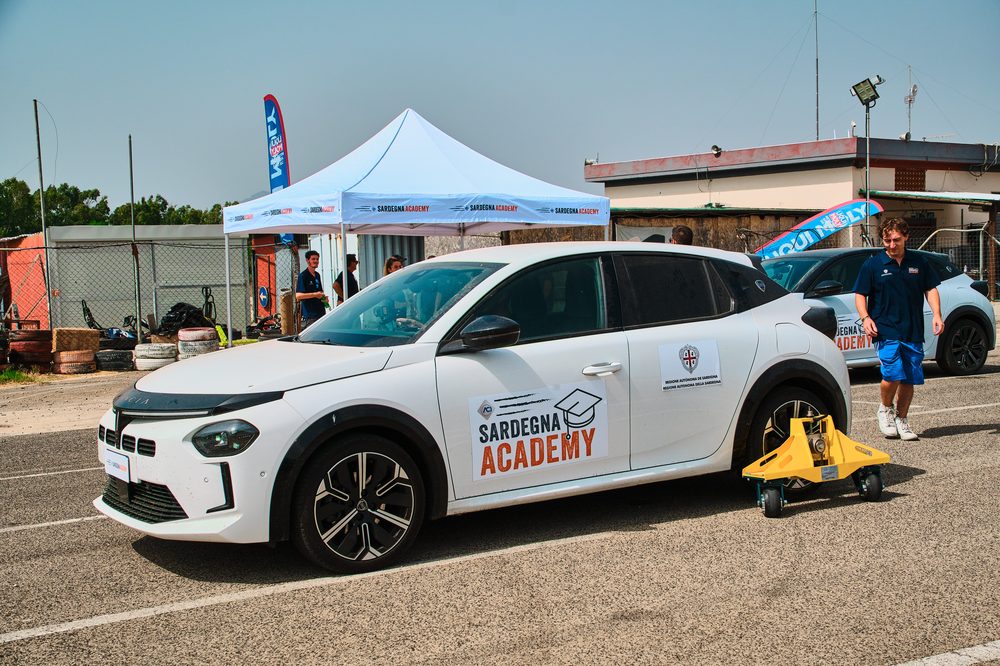 Skid-car per la simulazione sbandata