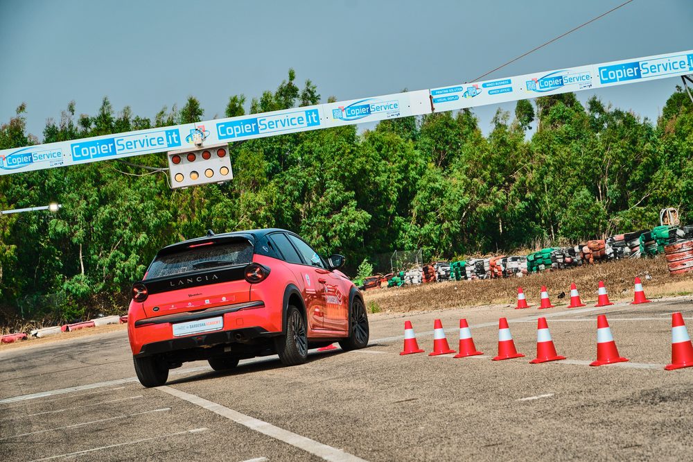 Partenza e slalom